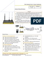 F3x36 Industrial Router Technical Specification: General