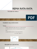 Teorema Nilai Rata-Rata