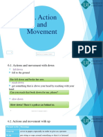 VI. Action and Movement: Department of Languages (English)