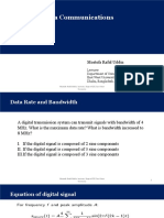 CSE 350: Data Communications: Mostofa Rafid Uddin