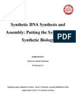 Final Synthesis Paper - Genetics Lecture
