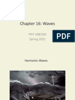 Chapter 16: Waves: PHY 108/202 Spring 2021