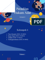 Peradilan Hukum Adat Kel.6