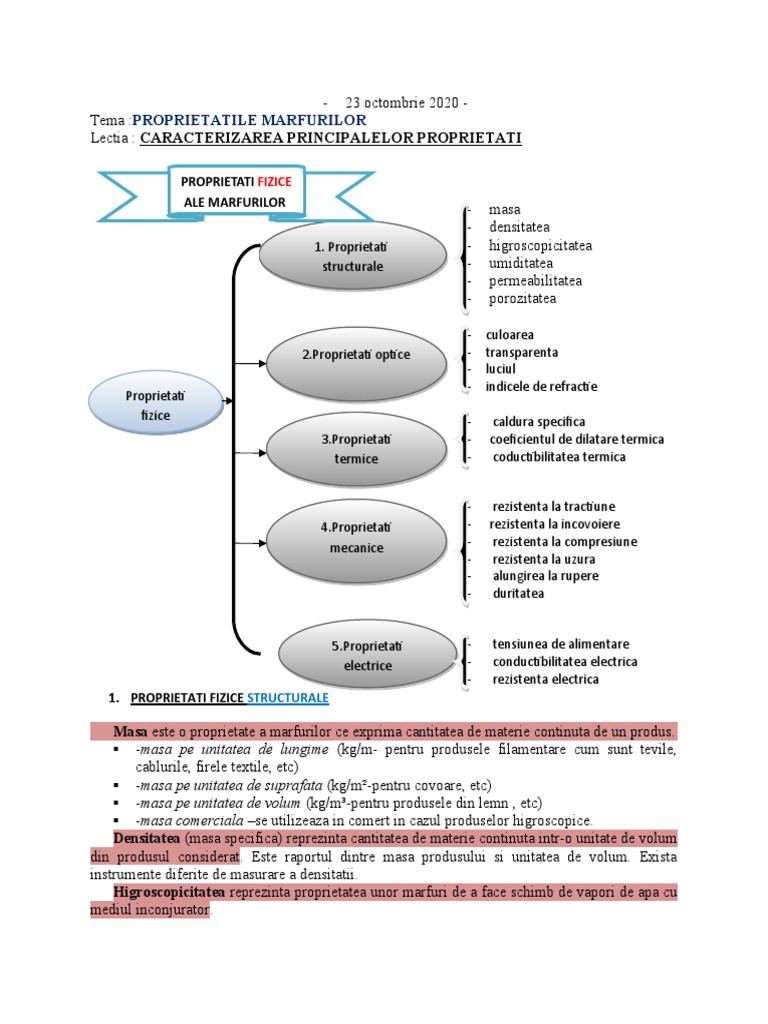 Proprietati Si Caracteristici | PDF