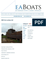 NEW 41m Landing Craft Listing ID - : Description Date Launched Length Beam Draft Location Broker Price