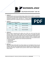 Sosiologi - Problem Set 07 - SI SBMPTN 218