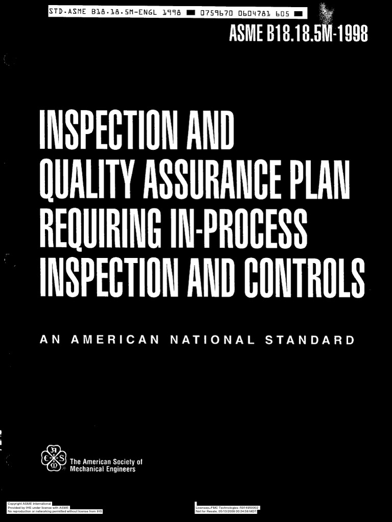Asme b18 18 5m 1998 pdf specification technical standard screw