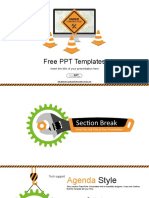 Free PPT Templates: Under