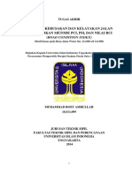 Evaluasi Kondisi Jalan Berdasarkan Metode PCI, IRI, dan RCI (Studi Kasus Ruas Jalan Wates Km 12-14