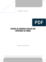 Manual Técnico - Gestão de Resíduos Sólidos Em Canteiros de Obras