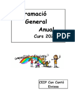 Programació General Anual 2020-2021
