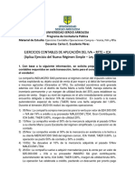 3.3. Ejercicios Contables Operaciones CompraVenta IVA-Rfte