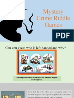 Mystery Crime Riddle Games