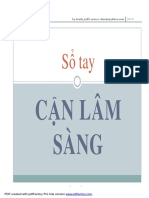 Sổ tay: Cận Lâm Sàng