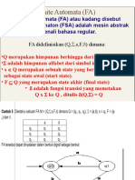 FSA - Lamda - NFA Ke DFA