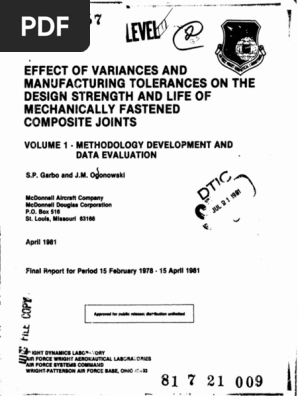 Composite Joint Strength Analysis | PDF | Strength Of Materials