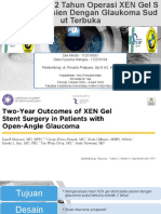 Hasil Setelah 2 Tahun Operasi XEN Gel S tent Pada Pasien Dengan Glaukoma Sud ut Terbuka