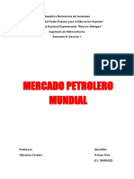 Mercado Petrolero Mundial