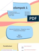 Kelompok 1 (Ekonomi Kesehatan), Pendahuluan Buku 1