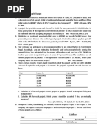 Cap Budget - Add Practice