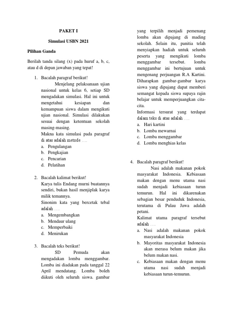 Sinonim Kata Menyebabkan Dalam Paragraf Tersebut Adalah