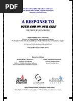 Download A Response to the film With God on Our Side  by Board of Rabbis of Southern California SN49980263 doc pdf