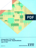 ITT - Integrated Circuits For Consumer Applications 1977 - 1978
