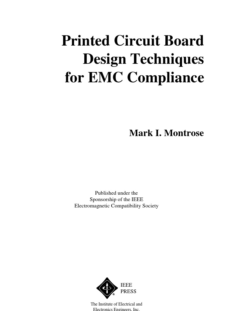 EMC On Printed Circuit Board | PDF | Electromagnetic Interference ...