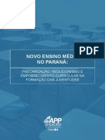 Referencial Curricular Novo Ensino Medio