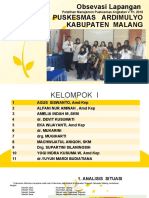 11 Ol Ardimulyo Kelompok I