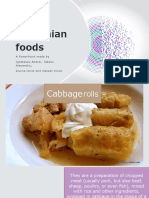 Romanian Foods: A Powerpoint Made by Ignatescu Andrei, Tabacu Alexandru, Giurca Ionut and Hassan Ionut