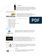 Tipos de Sistemas Operativos