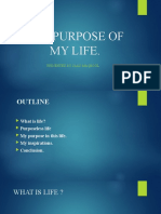 The Purpose of My Life