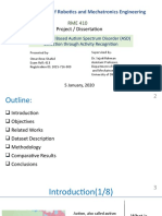 Department of Robotics and Mechatronics Engineering: Project / Dissertation