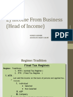 Income From Business Taxation