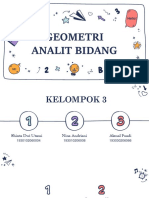 Geometri Analit Bidang Kelompok 3