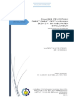 Critical Review Analisis Penentuan Pusat