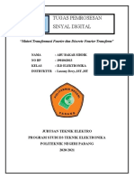 Materi Transformasi Fourier Dan Discrete Fourier Transform