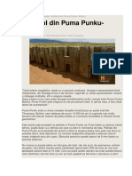 Misterul din Puma Punku-Bolivia