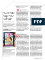 Should All Advertising of Cosmetic Surgery Be Banned?: Head To Head