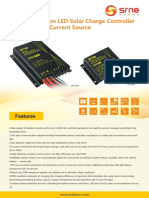 Depressurization LED Solar Charge Controller with Constant Current Source SR-DL100/SR-DL50