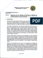 CHED DOH Joint Memorandum Circular No. 2021 001 Guidelines on the Gradual Reopening of Campuses of Higher Education Institutions for Limited Face to Face Classes During the COVID 19 Pandemic