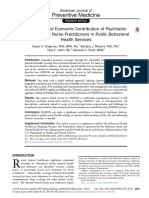 Utilization and Economic Contribution of Psychiatric Mental Health Nurse Practitioners in Public Behavioral Health Services