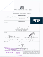 2810-003-004 Procedimiento para La Solicitud, Evaluación, Aprobación y Seguimiento Técnico A Protocolos de Investigación en Salud Que Reciban Apoyo Financiero Institucional