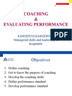 9 - Coaching and Performance Leadership