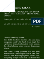 Definisi Dan Sejarah Perkembangan Ilmu Falak