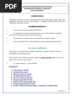 Conditionals: Conditional Sentences