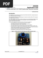 AN4599 Application Note: STEVAL-ISA132V1 24 V 300 W Peak Power Resonant Converter