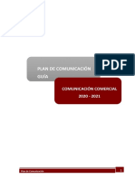 GUÍA PLAN DE COMUNICACIÓN 2020-2021 PDF Informativo