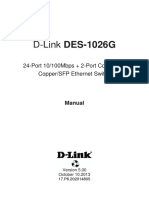 D-Link DES-1026G: 24-Port 10/100Mbps + 2-Port Combo GE Copper/SFP Ethernet Switch